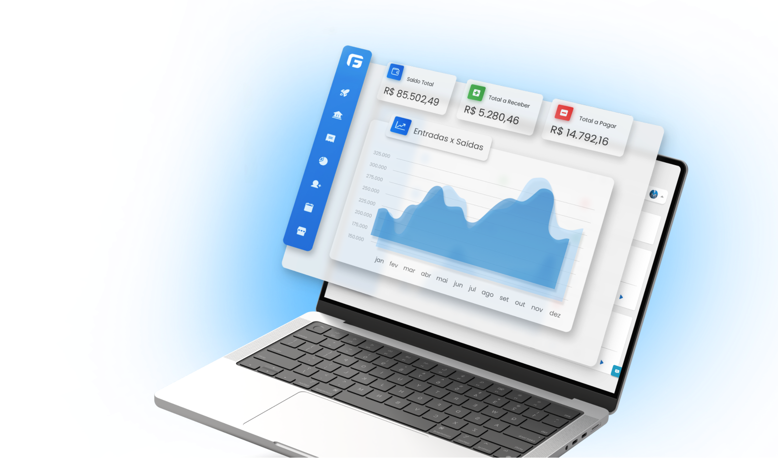 Dashboard GF Software Financeiro